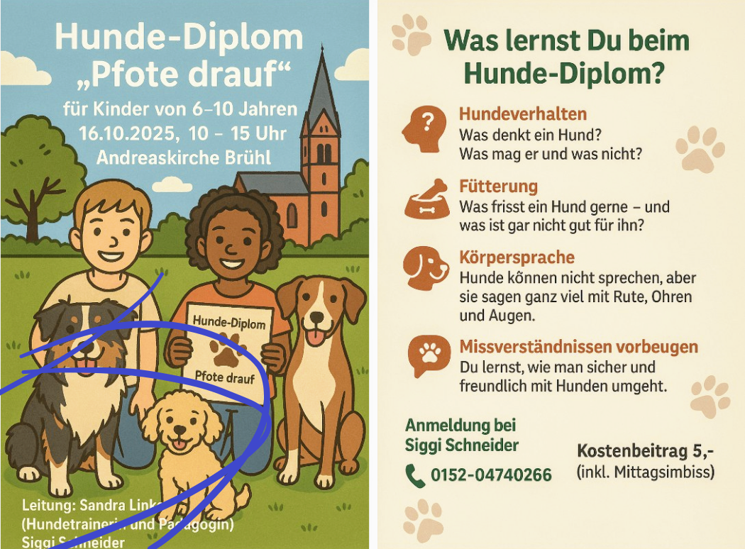 Mehr über den Artikel erfahren Hunde-Diplom für Grundschulkinder